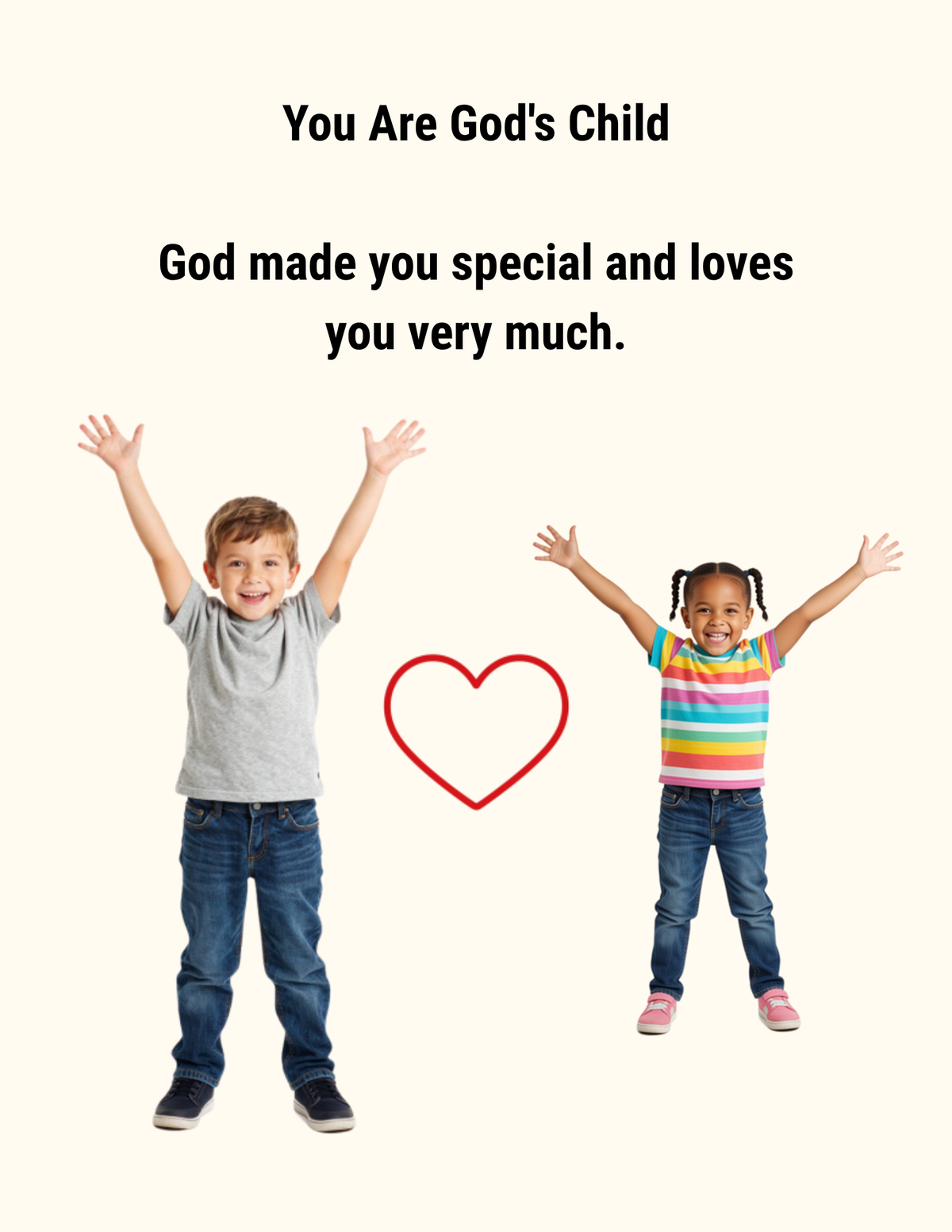 PDF kids' God story book