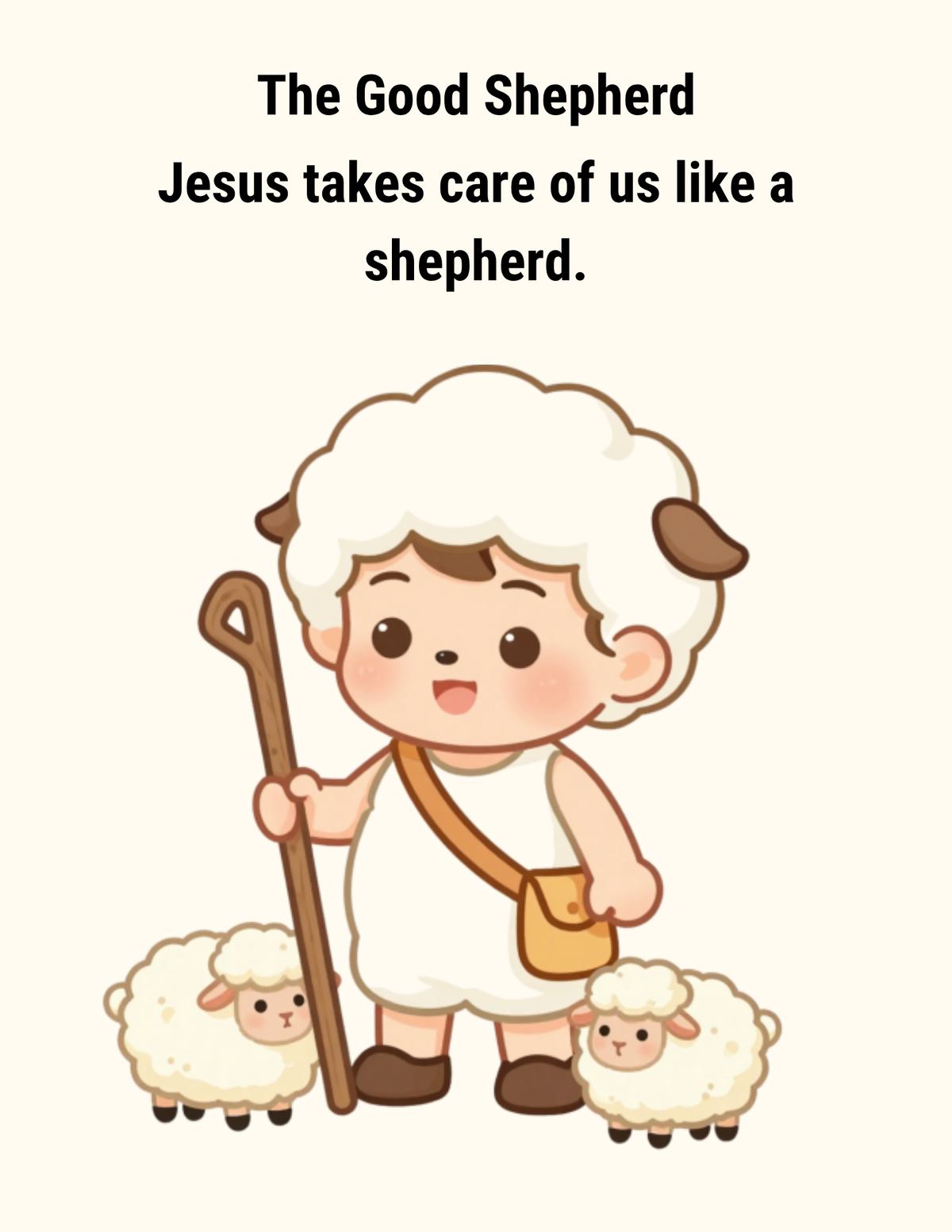 PDF kids' God story book