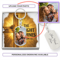 Buyer Upload Graphic Dog Tag Keychain