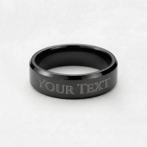 "The light shines" Ring Men or your name