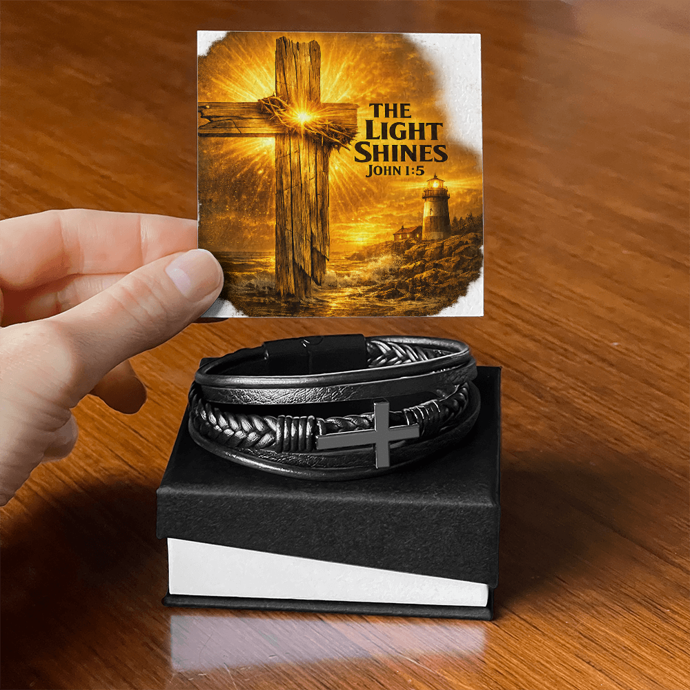 Men's Cross Bracelet