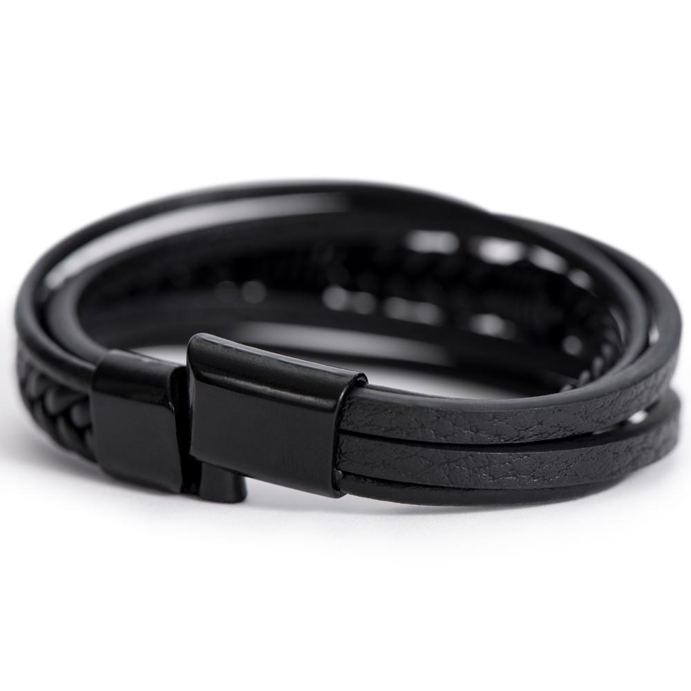 Men's Cross Bracelet Happy Father's Day