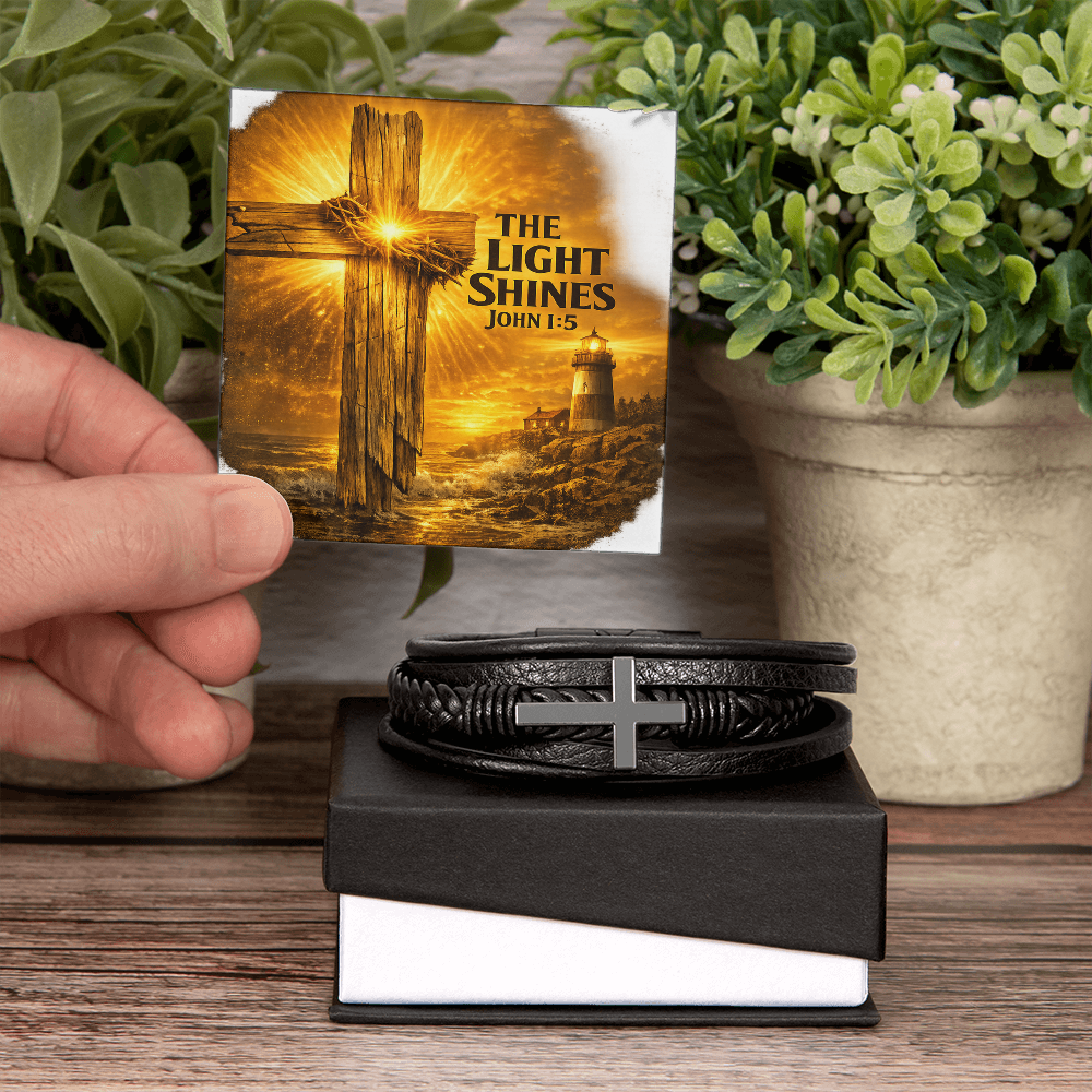 Men's Cross Bracelet