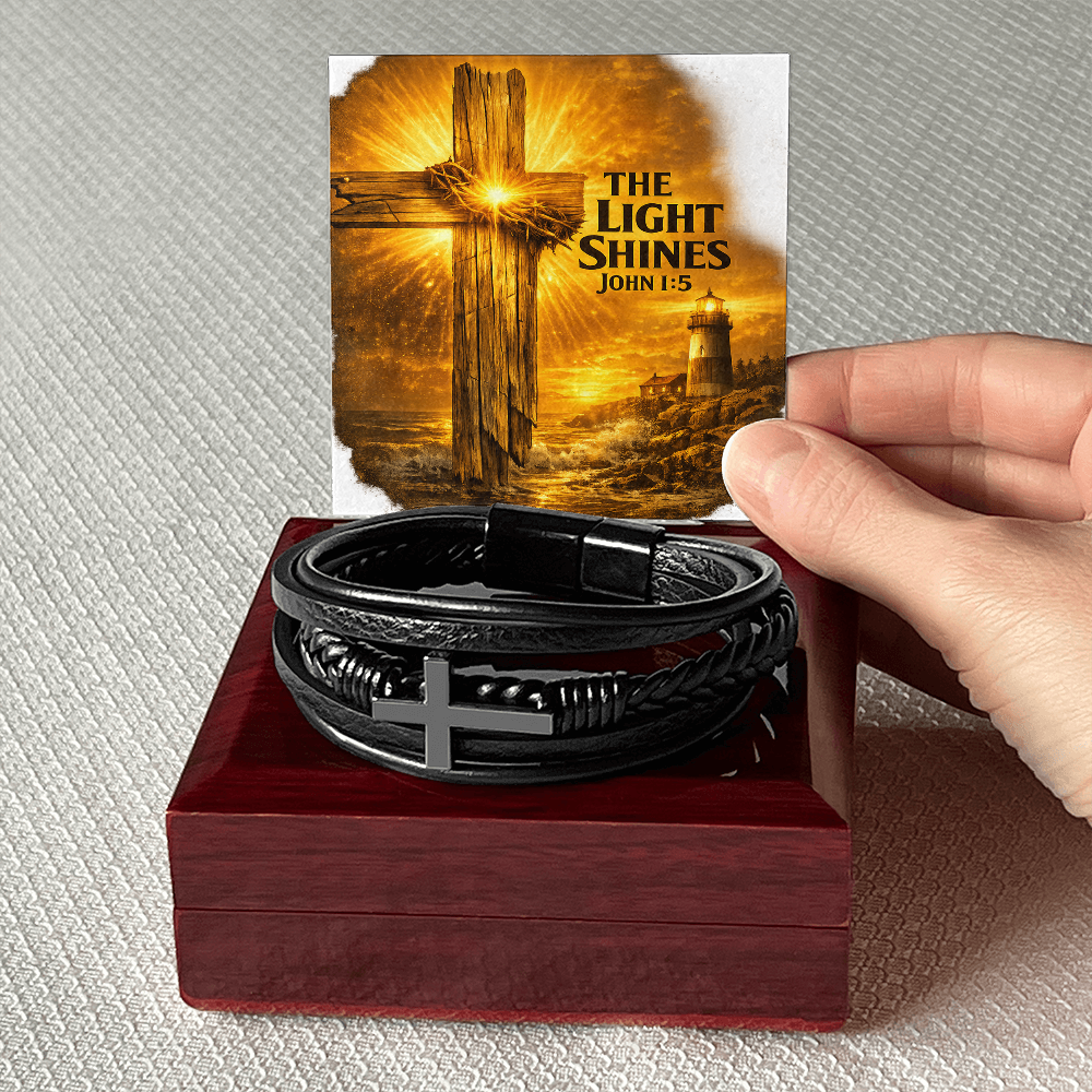 Men's Cross Bracelet