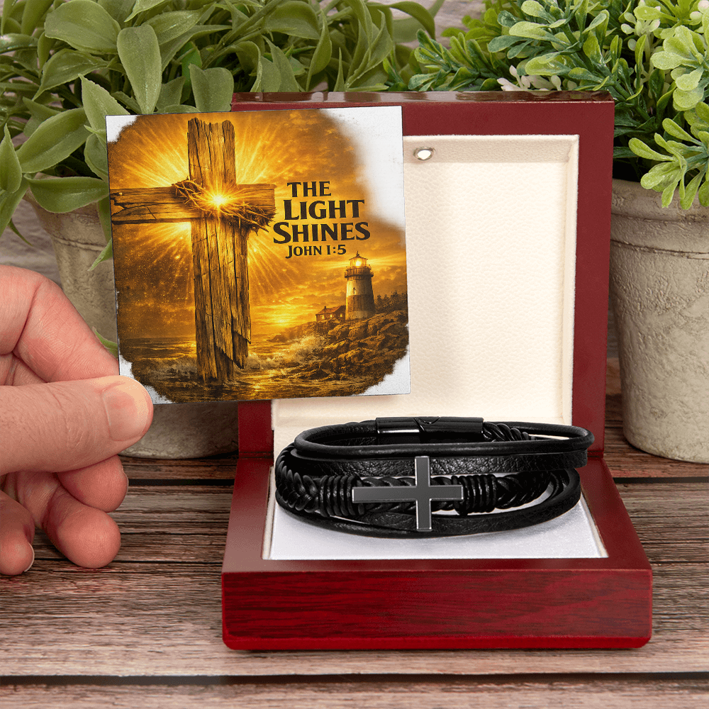 Men's Cross Bracelet