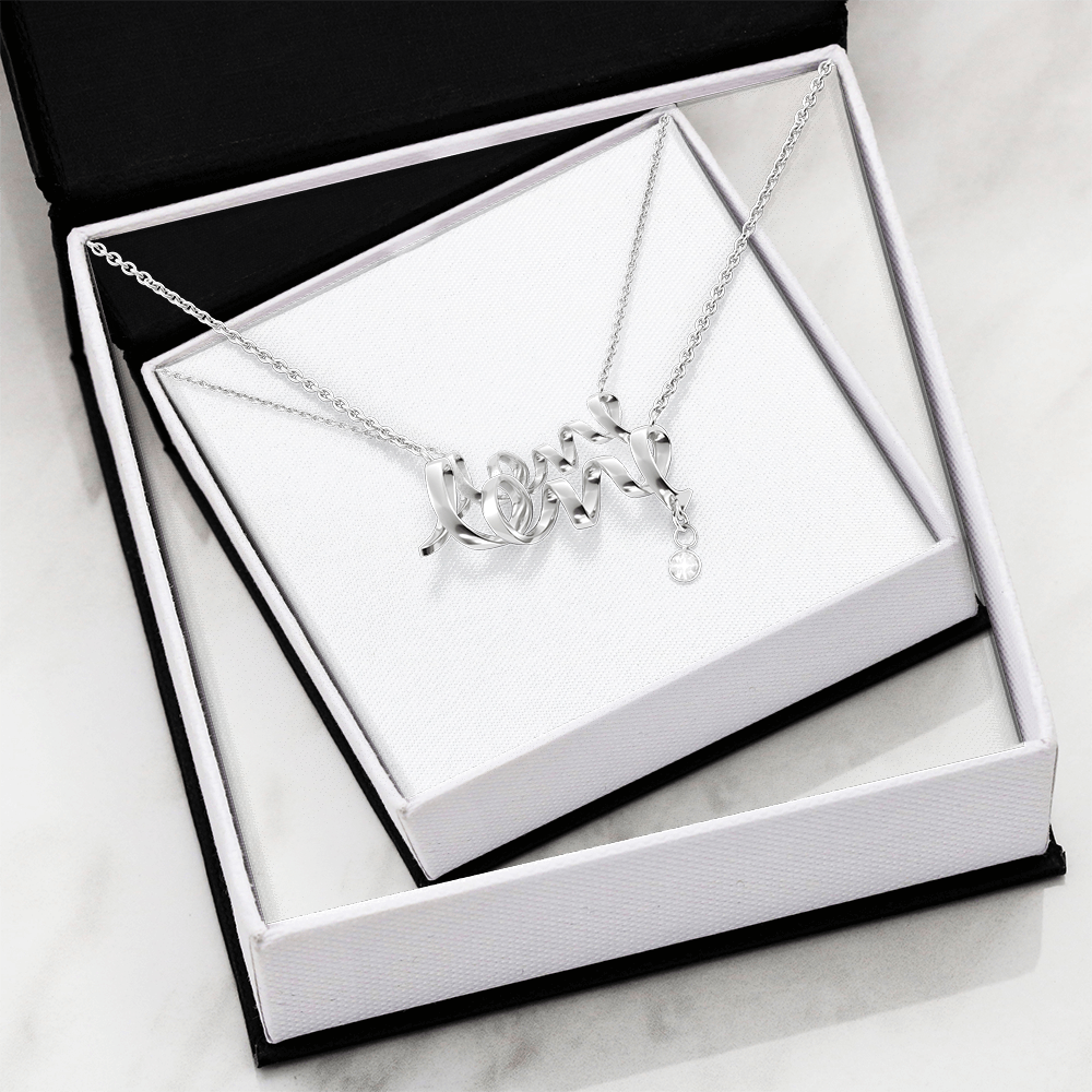 Scripted Love Necklace