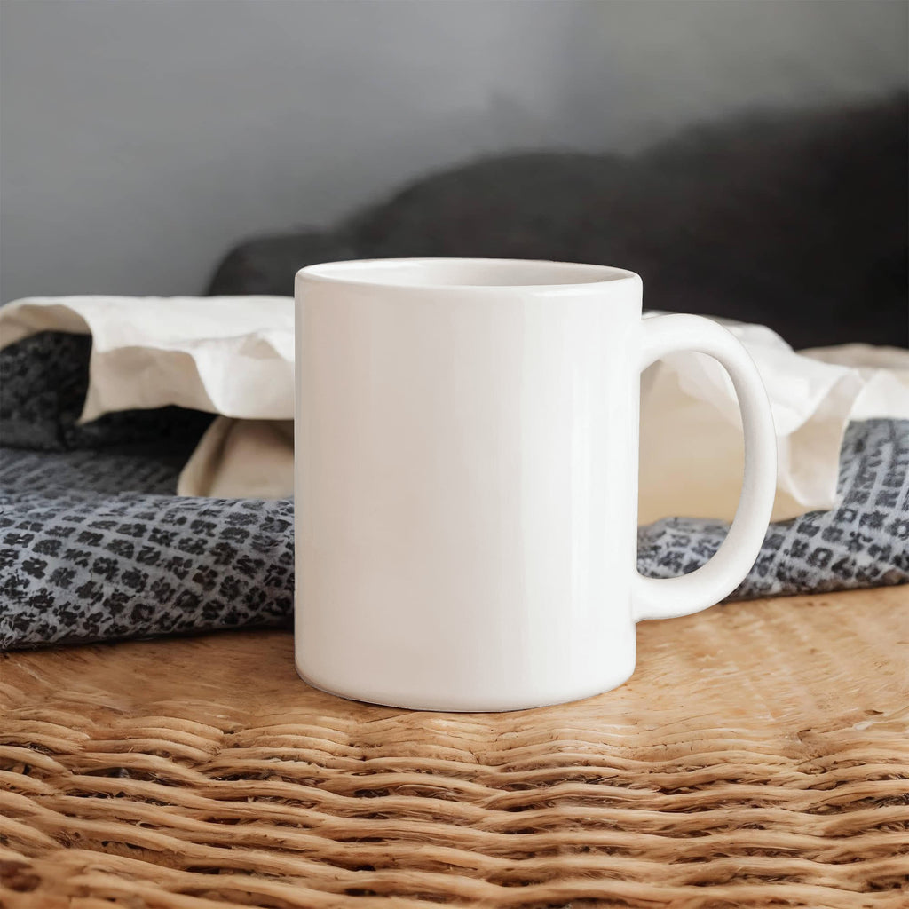 White Ceramic Mug Multiple Variants