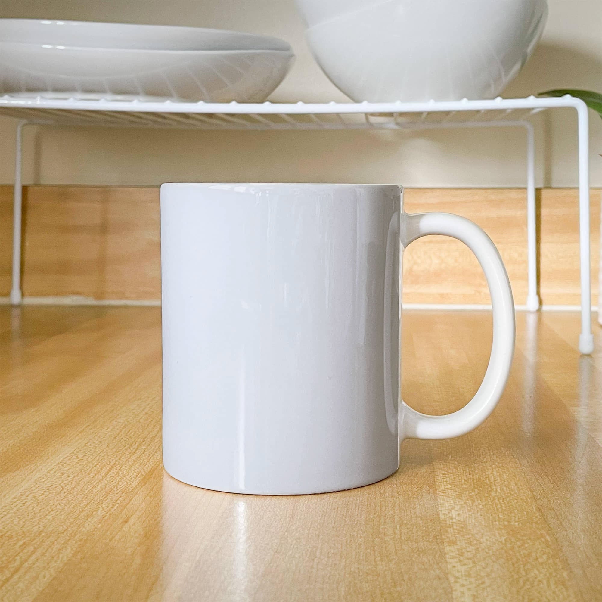 White Ceramic Mug Multiple Variants