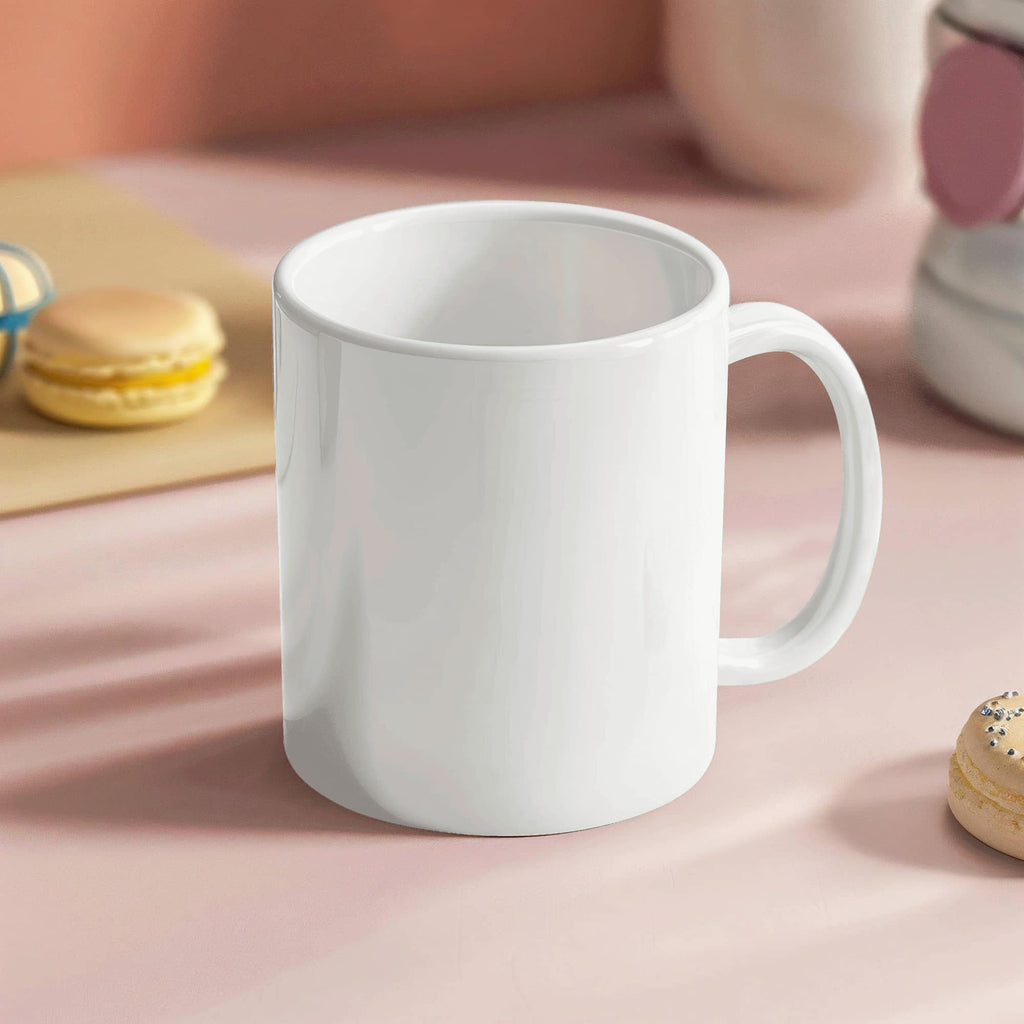 White Ceramic Mug Multiple Variants