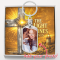 Buyer Upload Graphic Dog Tag Keychain