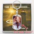 Buyer Upload Graphic Dog Tag Keychain